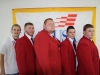 Auto Tech SkillsUSA Members, from L-to-R: Tony Young (Regional Competitor); Jordan Daniels (Reporter, Opening and Closing Ceremony, and Regional Competition  participant); Mike Robinson (Vice President, Opening and Closing Ceremony, and Regional Competition participant); Josh Cockerham (President, Opening and Closing Ceremony, and Regional Compeition participant); and Dorsie Akemon (Treasurer, Opening and Closing Ceremony, and Regional Competition participant)